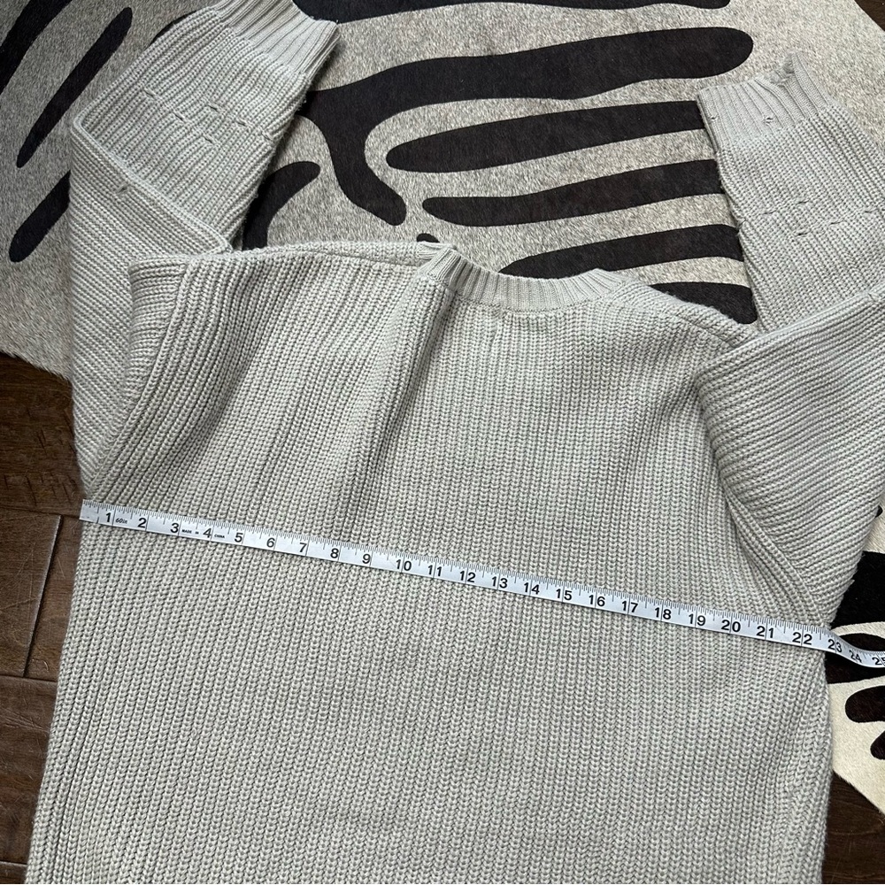 Boohoo Man Distressed Boxy Fit Sweater - Picture 8 of 10
